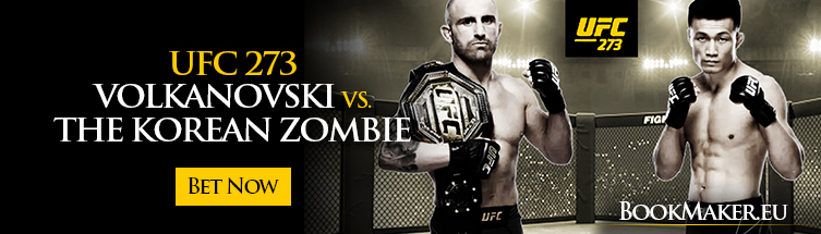UFC 273: Volkanovski vs. The Korean Zombie Betting